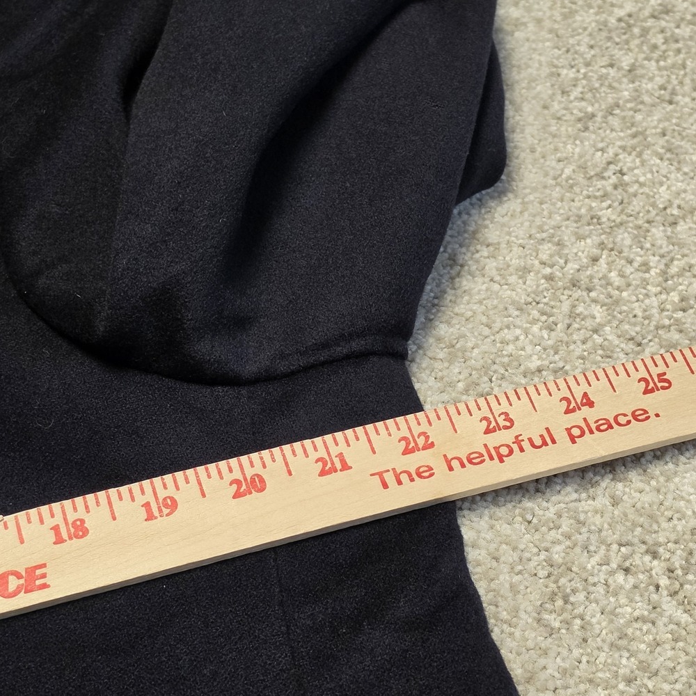 J.Crew Men's Cashmere Black Blazer Jacket Sport Coat 44 Regular Vintage - Picture 6 of 11